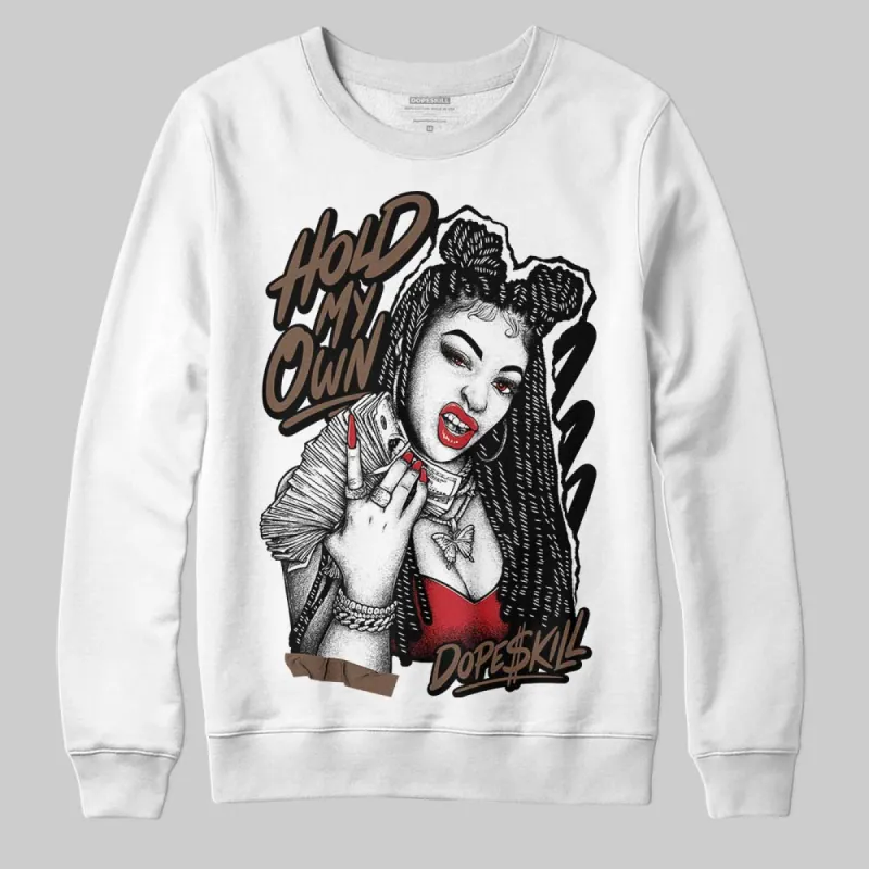 Olive 9s DopeSkill Sweatshirt New H.M.O Graphic sold by DopeSkill