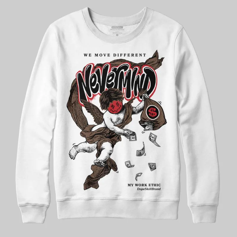 Olive 9s DopeSkill Sweatshirt Nevermind Graphic sold by DopeSkill