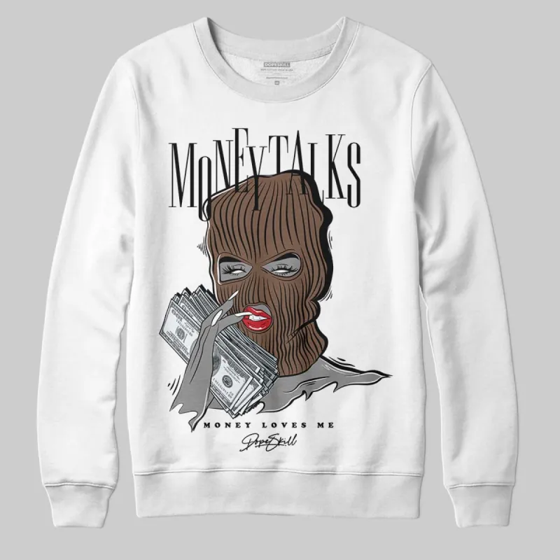 Olive 9s DopeSkill Sweatshirt Money Talks Graphic sold by DopeSkill