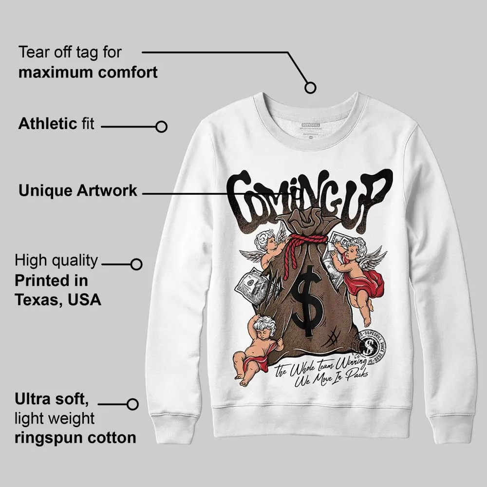 Olive 9s DopeSkill Sweatshirt Money Bag Coming Up Graphic sold by DopeSkill product image thumbnail 3