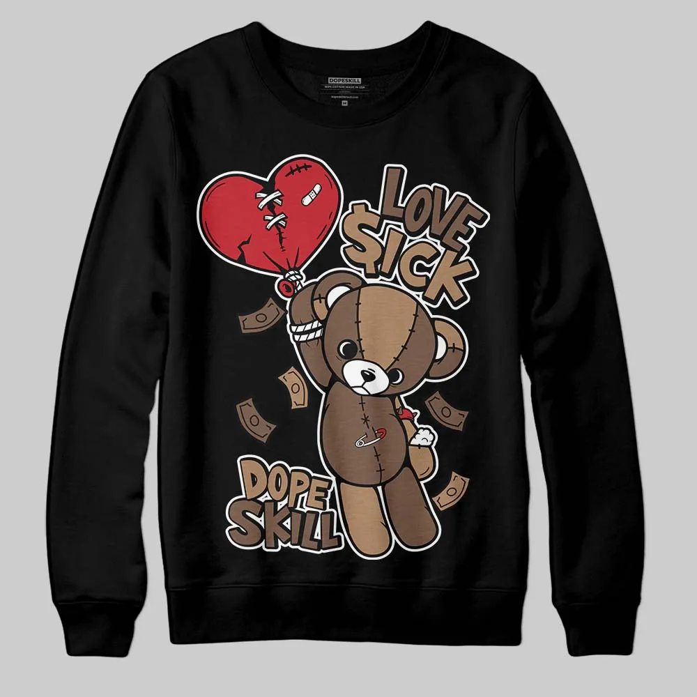 Olive 9s DopeSkill Sweatshirt Love Sick Graphic sold by DopeSkill product image thumbnail 2