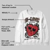 Olive 9s DopeSkill Sweatshirt Crying Heart Graphic sold by DopeSkill
