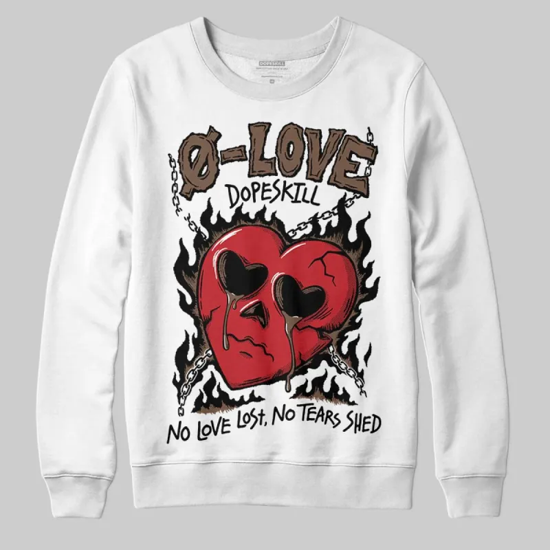 Olive 9s DopeSkill Sweatshirt Crying Heart Graphic sold by DopeSkill