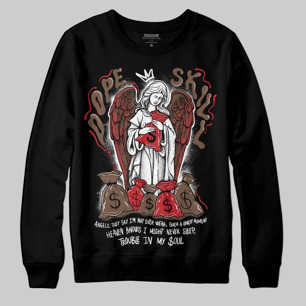 Olive 9s DopeSkill Sweatshirt Angels Graphic sold by DopeSkill product image thumbnail 2