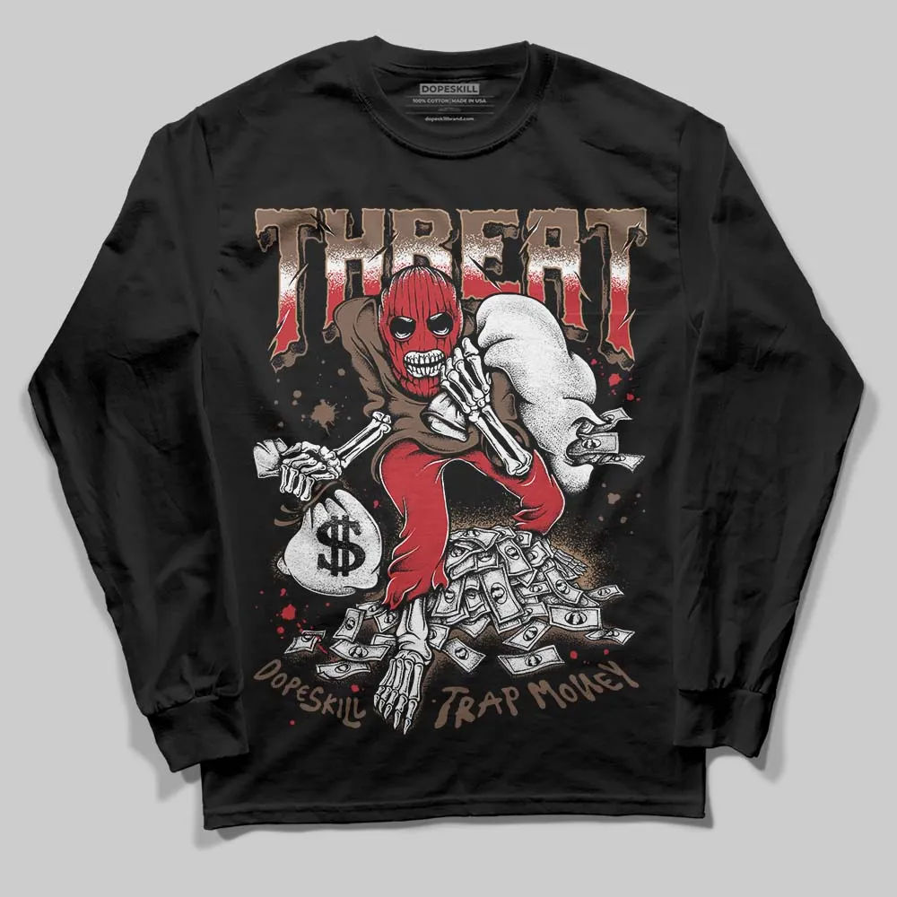 Olive 9s DopeSkill Long Sleeve T-Shirt Threat Graphic sold by DopeSkill product image thumbnail 2