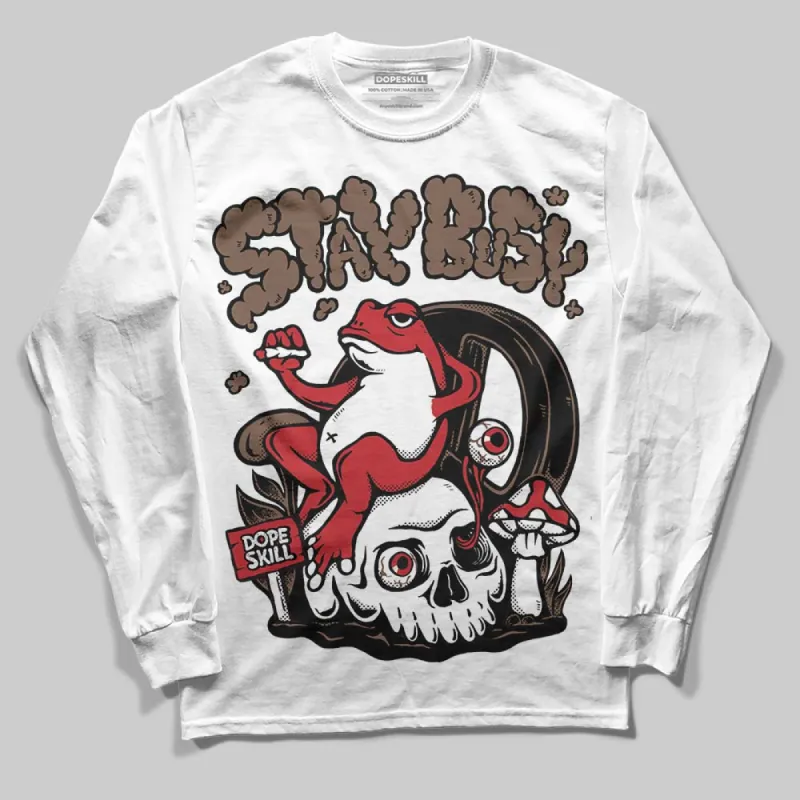 Olive 9s DopeSkill Long Sleeve T-Shirt Stay Busy Graphic sold by DopeSkill