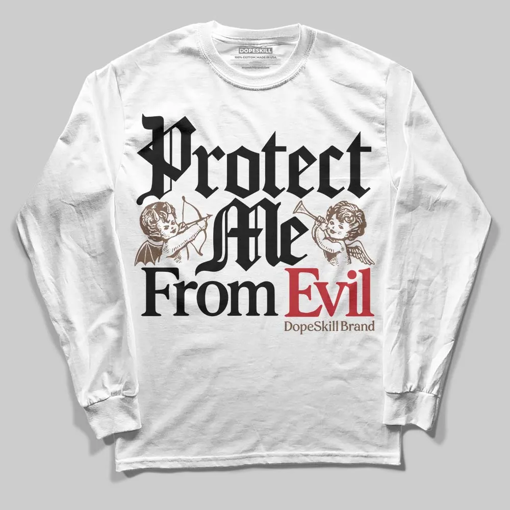 Olive 9s DopeSkill Long Sleeve T-Shirt Protect Me From Evil Graphic sold by DopeSkill