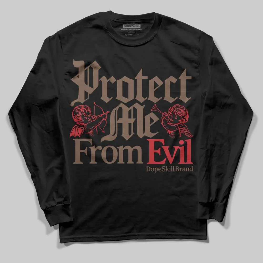 Olive 9s DopeSkill Long Sleeve T-Shirt Protect Me From Evil Graphic sold by DopeSkill product image thumbnail 2