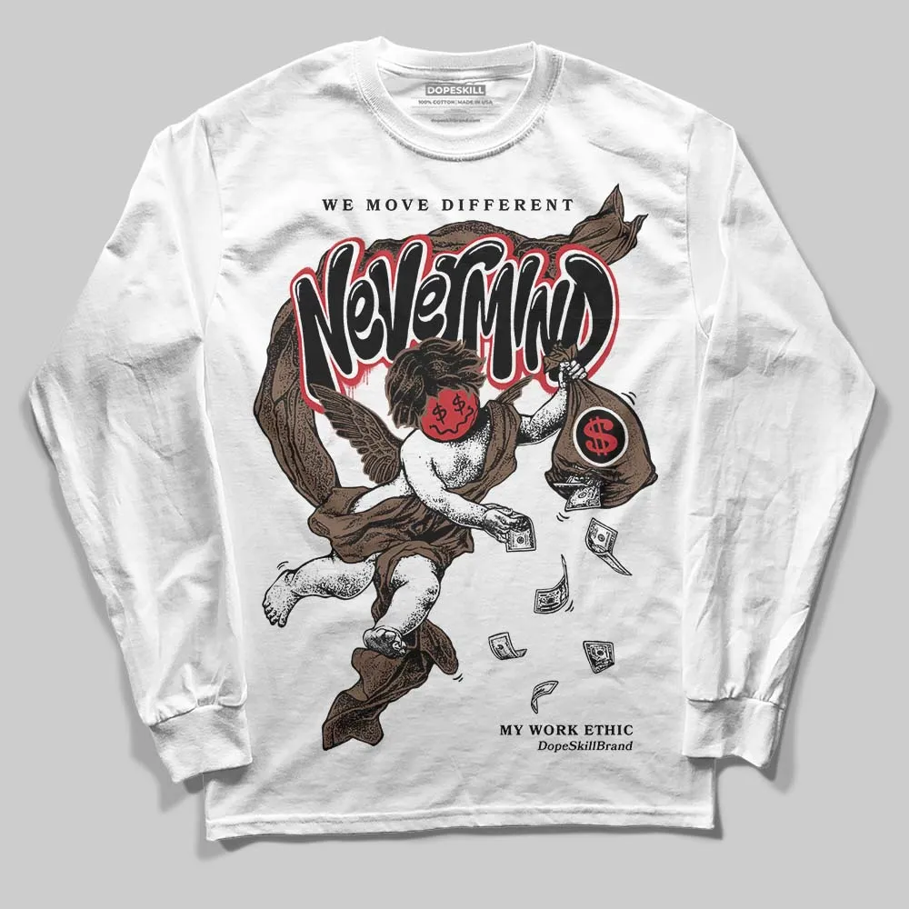 Olive 9s DopeSkill Long Sleeve T-Shirt Nevermind Graphic sold by DopeSkill
