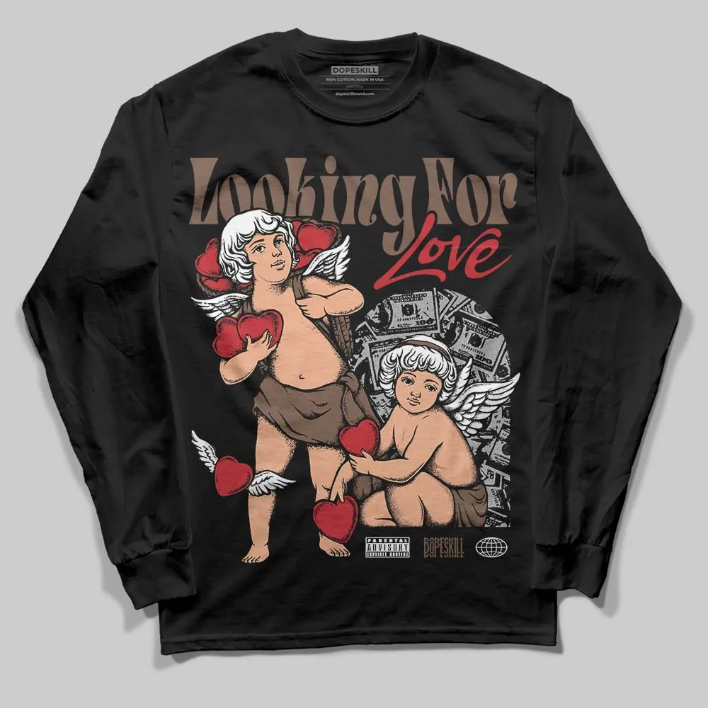 Olive 9s DopeSkill Long Sleeve T-Shirt Looking For Love Graphic sold by DopeSkill product image thumbnail 2