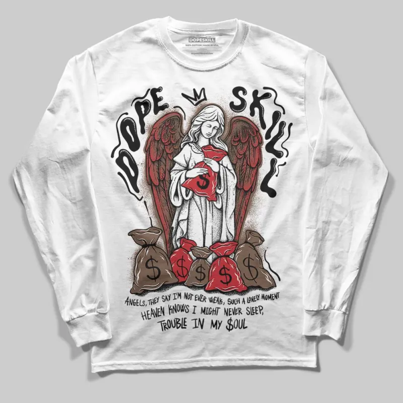 Olive 9s DopeSkill Long Sleeve T-Shirt Angels Graphic sold by DopeSkill