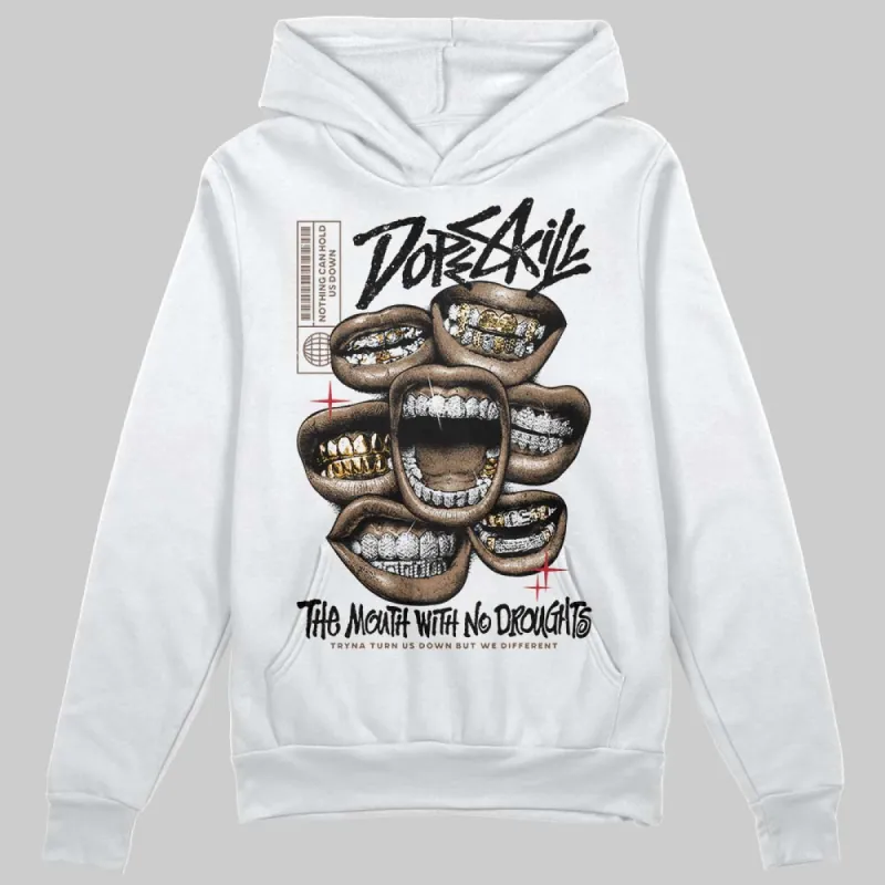 Olive 9s DopeSkill Hoodie Sweatshirt The Mouth With No Droughts Graphic sold by DopeSkill