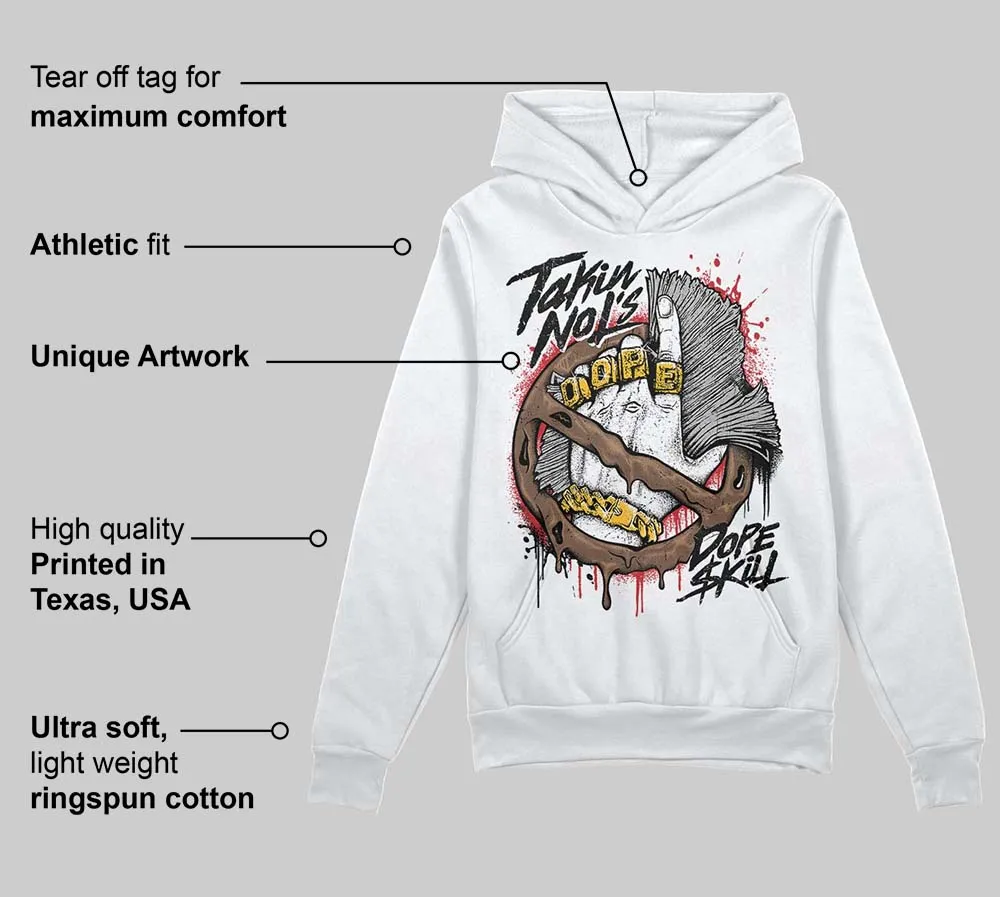 Olive 9s DopeSkill Hoodie Sweatshirt Takin No L's Graphic sold by DopeSkill product image thumbnail 3