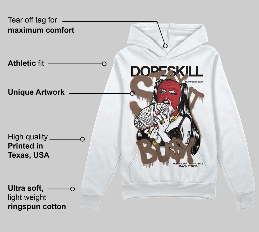 Olive 9s DopeSkill Hoodie Sweatshirt Stay It Busy Graphic sold by DopeSkill product image thumbnail 3