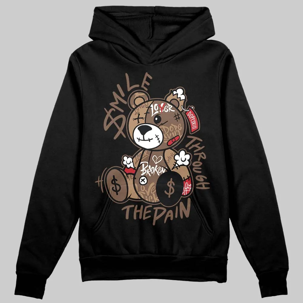 Olive 9s DopeSkill Hoodie Sweatshirt Smile Through The Pain Graphic sold by DopeSkill product image thumbnail 2