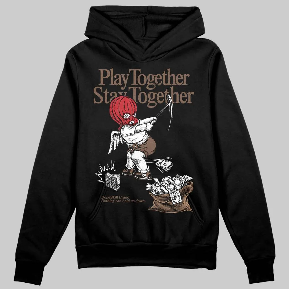 Olive 9s DopeSkill Hoodie Sweatshirt Play together, Stay together Graphic sold by DopeSkill product image thumbnail 2