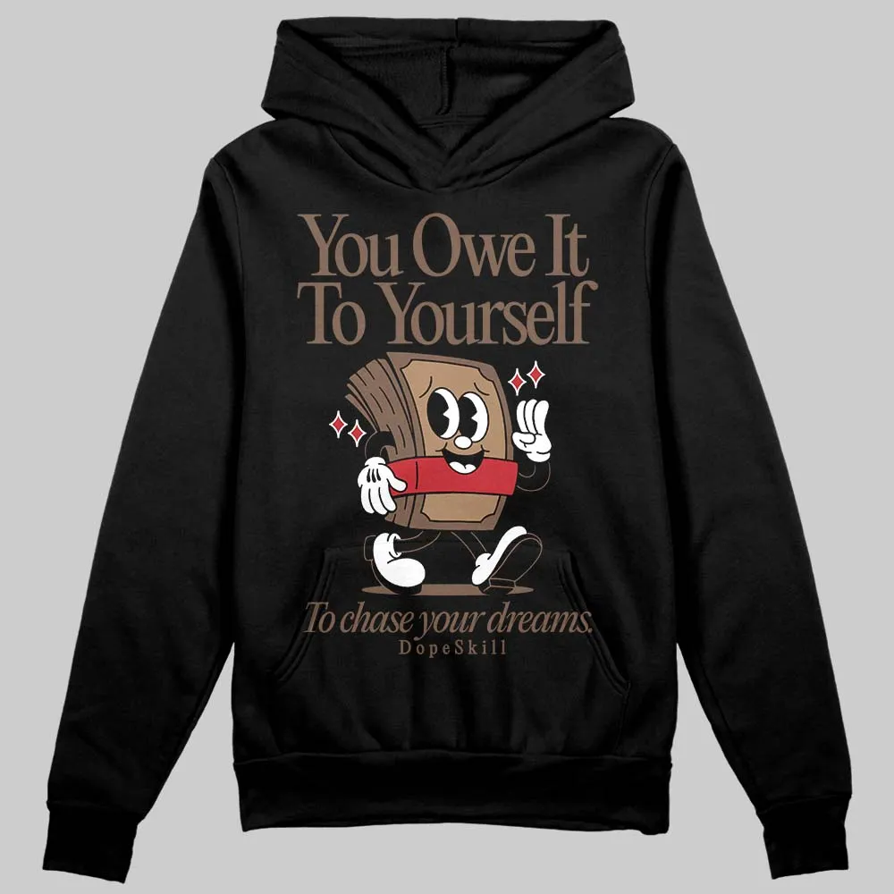 Olive 9s DopeSkill Hoodie Sweatshirt Owe It To Yourself Graphic sold by DopeSkill product image thumbnail 2