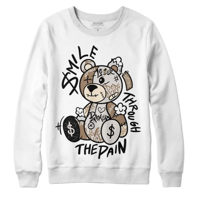 Sail 5s DopeSkill Sweatshirt Smile Through The Pain Graphic sold by DopeSkill