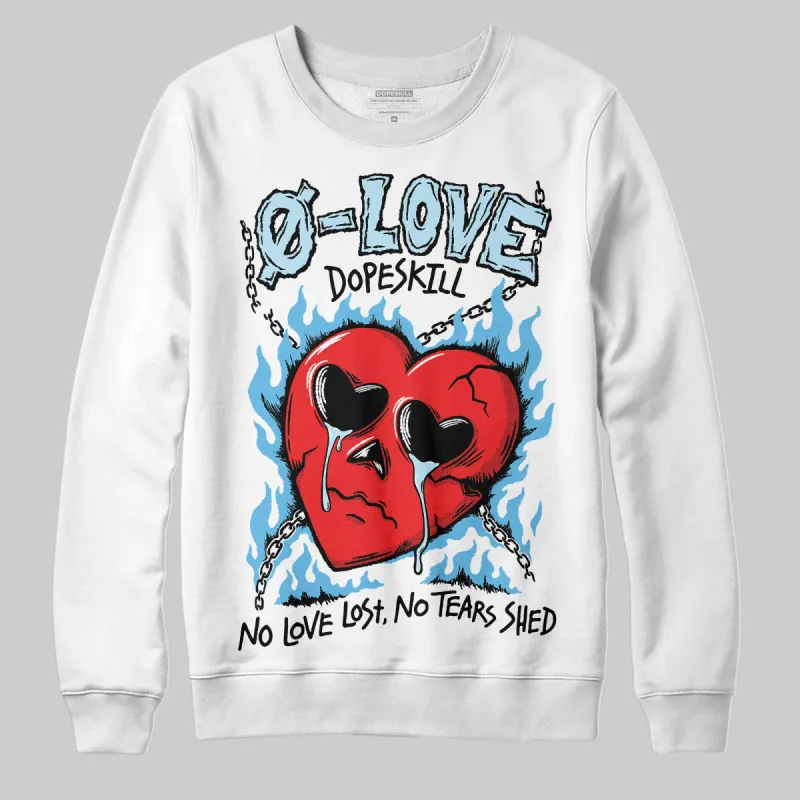 Legend Blue 11s DopeSkill Sweatshirt Crying Heart Graphic sold by DopeSkill