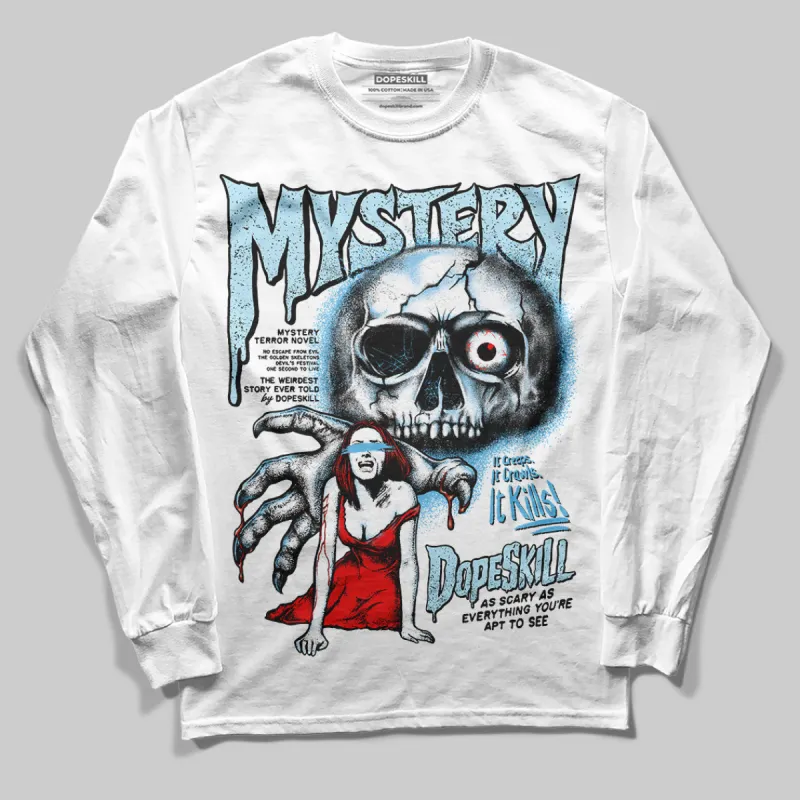 Legend Blue 11s DopeSkill Long Sleeve T-Shirt Mystery Ghostly Grasp Graphic sold by DopeSkill