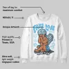 Legend Blue 11s DopeSkill Sweatshirt New Fake Love Graphic sold by DopeSkill