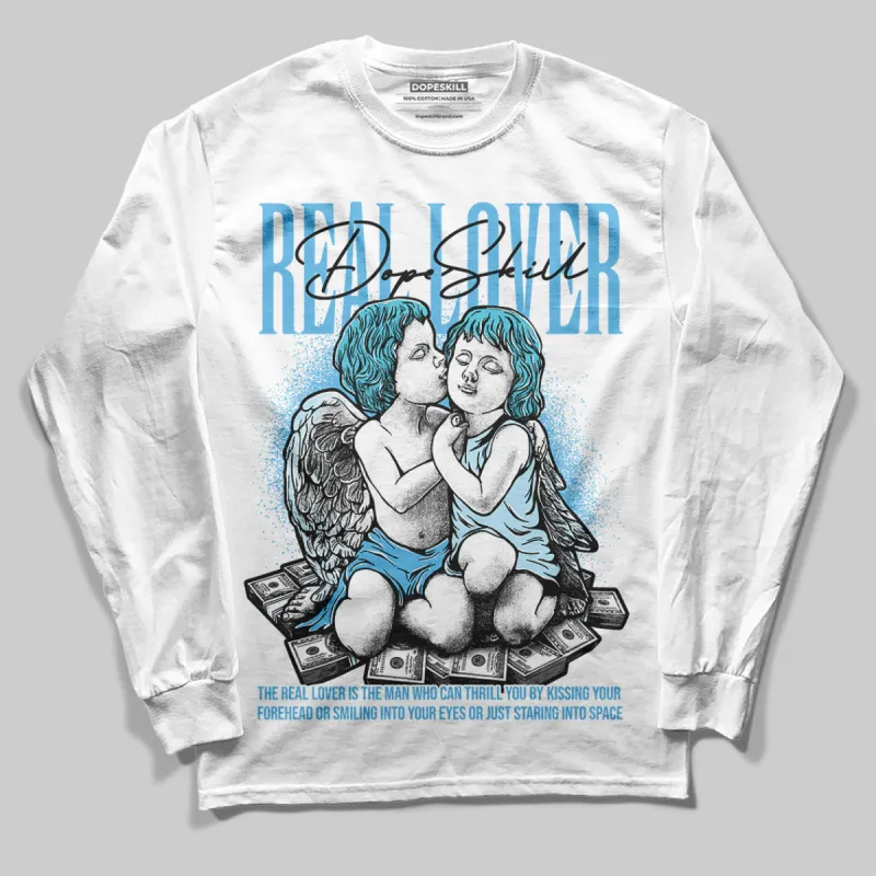 Legend Blue 11s DopeSkill Long Sleeve T-Shirt Real Lover Graphic sold by DopeSkill