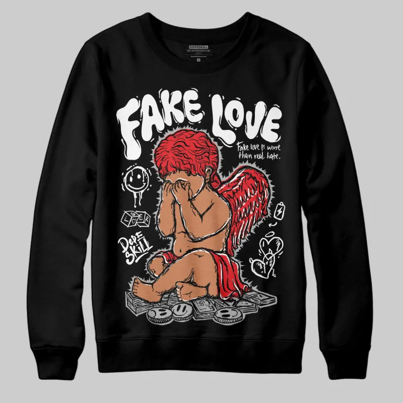 Dunk Panda White Black DopeSkill Sweatshirt New Fake Love Graphic sold by DopeSkill
