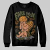 Olive Collection DopeSkill Sweatshirt New Fake Love Graphic sold by DopeSkill