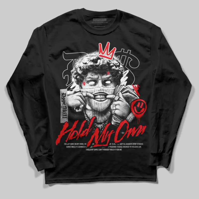 Dunk Panda White Black DopeSkill Long Sleeve T-Shirt New Hold My Own Graphic sold by DopeSkill