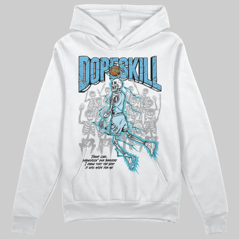 Legend Blue 11s DopeSkill Hoodie Sweatshirt Thunder Dunk Graphic sold by DopeSkill