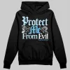 Legend Blue 11s DopeSkill Hoodie Sweatshirt Protect Me From Evil Graphic sold by DopeSkill