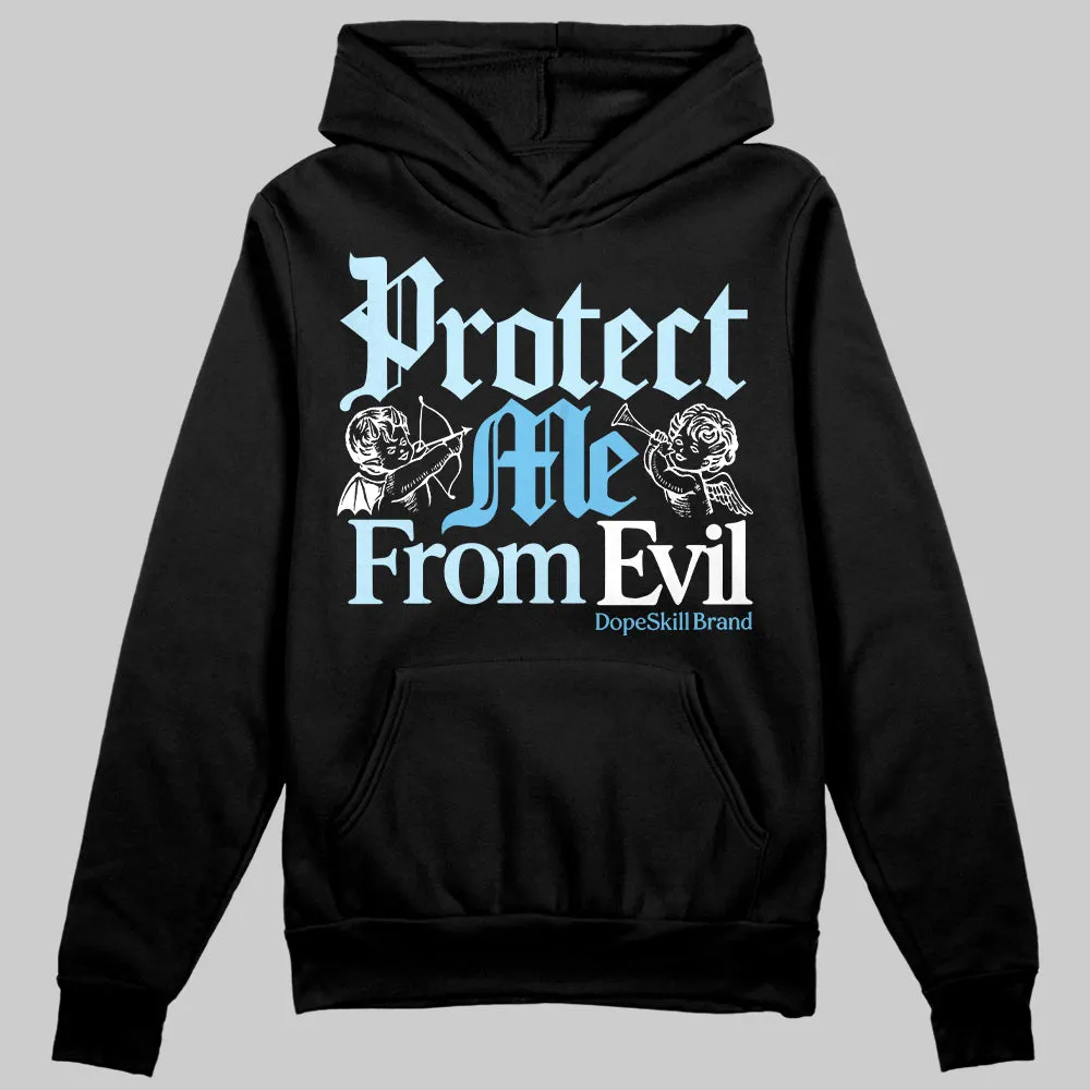 Legend Blue 11s DopeSkill Hoodie Sweatshirt Protect Me From Evil Graphic sold by DopeSkill product image thumbnail 2