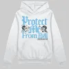 Legend Blue 11s DopeSkill Hoodie Sweatshirt Protect Me From Evil Graphic sold by DopeSkill