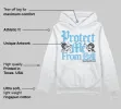 Legend Blue 11s DopeSkill Hoodie Sweatshirt Protect Me From Evil Graphic sold by DopeSkill