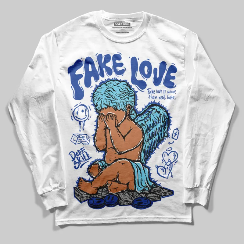 SB Dunk Argon DopeSkill Long Sleeve T-Shirt New Fake Love Graphic sold by DopeSkill
