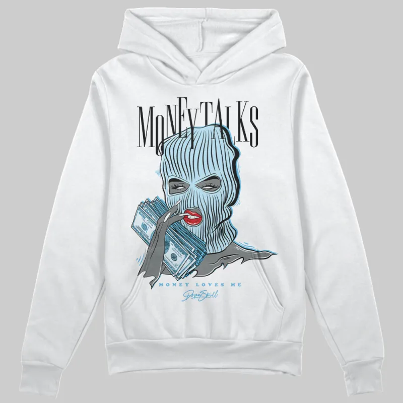 Legend Blue 11s DopeSkill Hoodie Sweatshirt Money Talks Graphic sold by DopeSkill