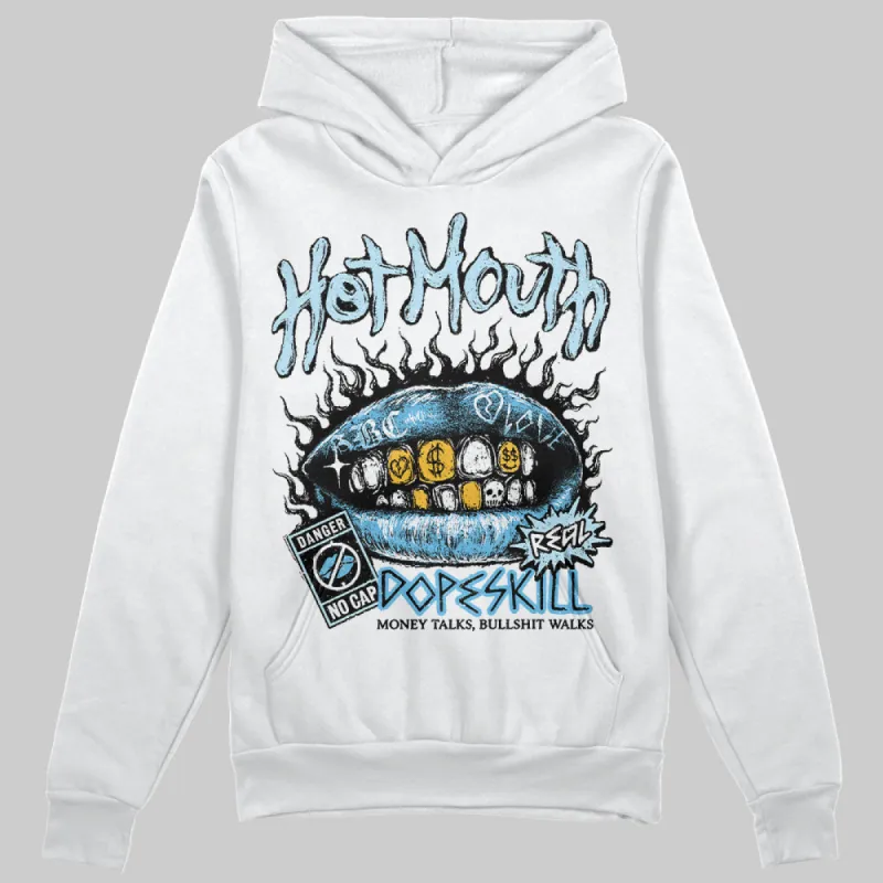 Legend Blue 11s DopeSkill Hoodie Sweatshirt Hot Mouth Graphic sold by DopeSkill