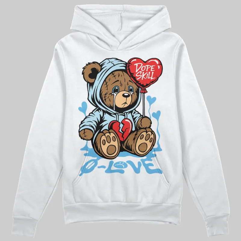 Legend Blue 11s DopeSkill Hoodie Sweatshirt Broken Bear Graphic sold by DopeSkill