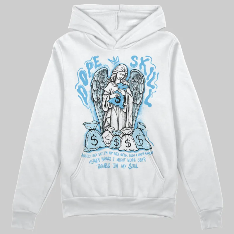 Legend Blue 11s DopeSkill Hoodie Sweatshirt Angels Graphic sold by DopeSkill