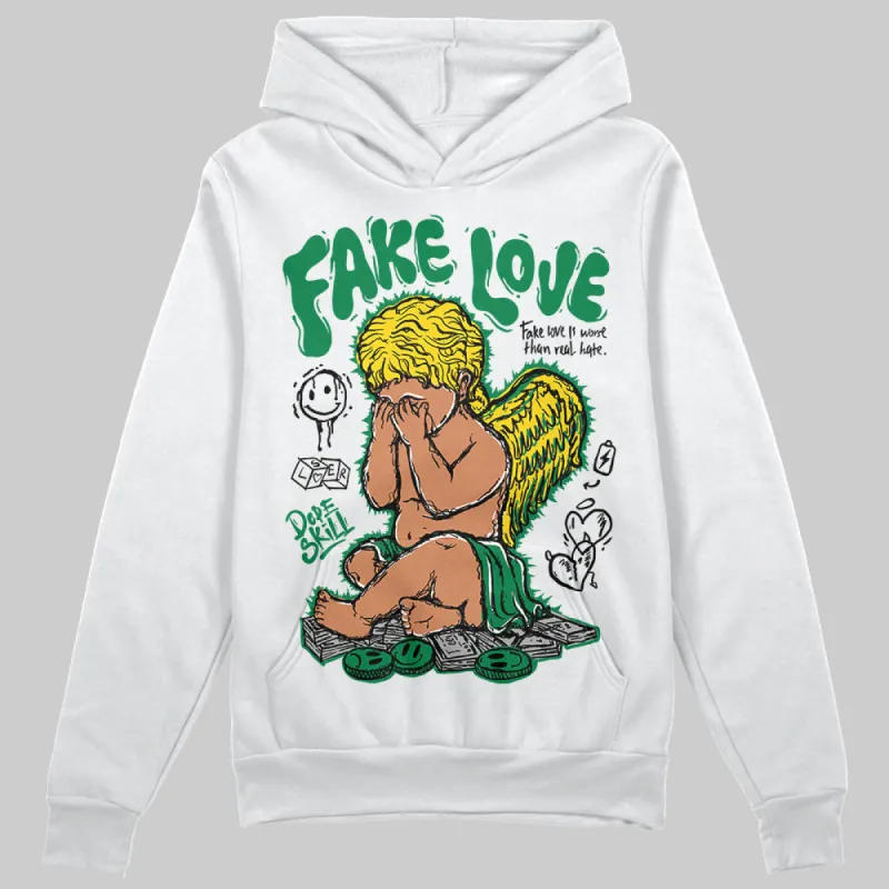 Lucky Green 5s DopeSkill Hoodie Sweatshirt New Fake Love Graphic sold by DopeSkill