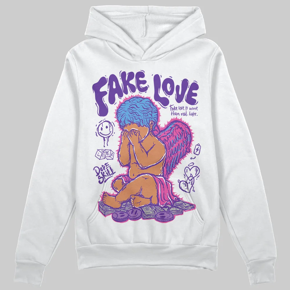 PURPLE Collection DopeSkill Hoodie Sweatshirt New Fake Love Graphic sold by DopeSkill product image thumbnail 2