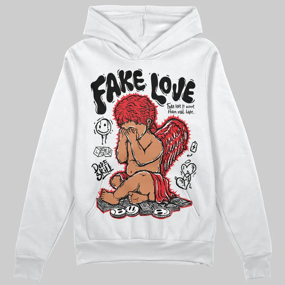 Black and White Collection DopeSkill Hoodie Sweatshirt New Fake Love Graphic sold by DopeSkill product image thumbnail 2