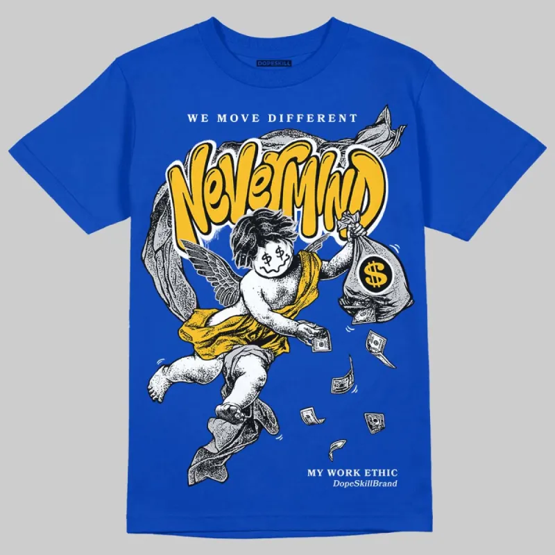 Blueberry 12s DopeSkill Royal T-shirt Nevermind Graphic sold by DopeSkill