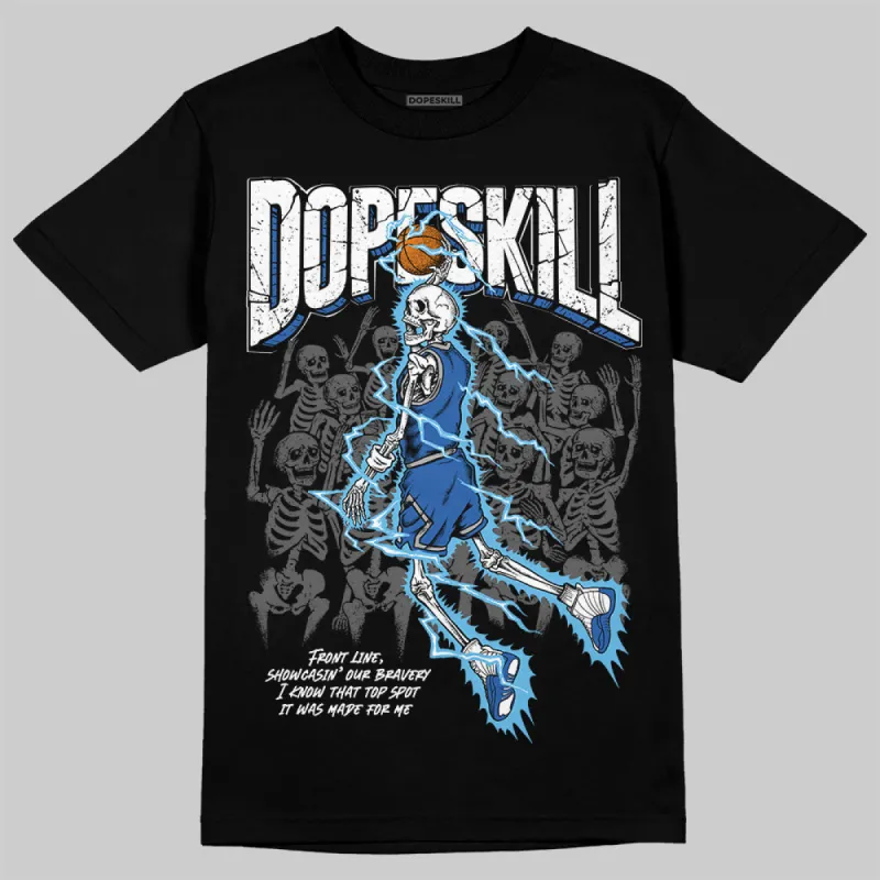 Blueberry 12s DopeSkill T-Shirt Thunder Dunk Graphic sold by DopeSkill