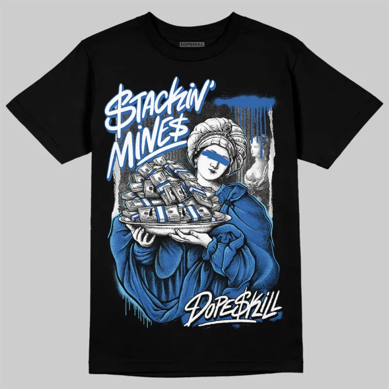 Blueberry 12s DopeSkill T-Shirt Stackin Mines Graphic sold by DopeSkill