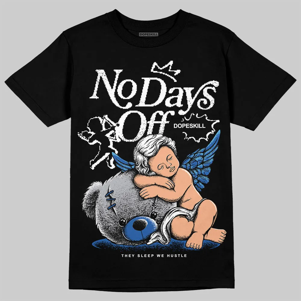 Blueberry 12s DopeSkill T-Shirt New No Days Off Graphic sold by DopeSkill