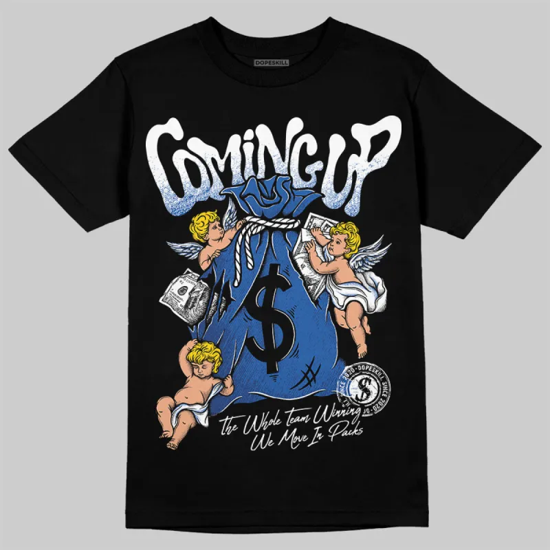 Blueberry 12s DopeSkill T-Shirt Money Bag Coming Up Graphic sold by DopeSkill