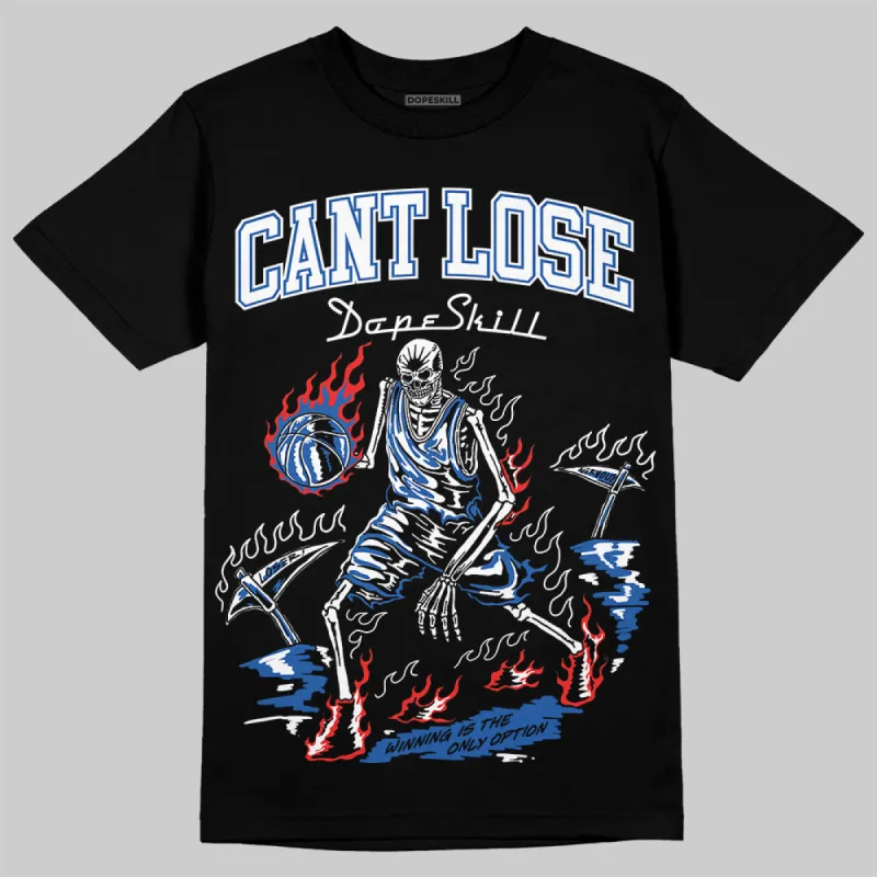 Blueberry 12s DopeSkill T-Shirt Cant Lose Graphic sold by DopeSkill