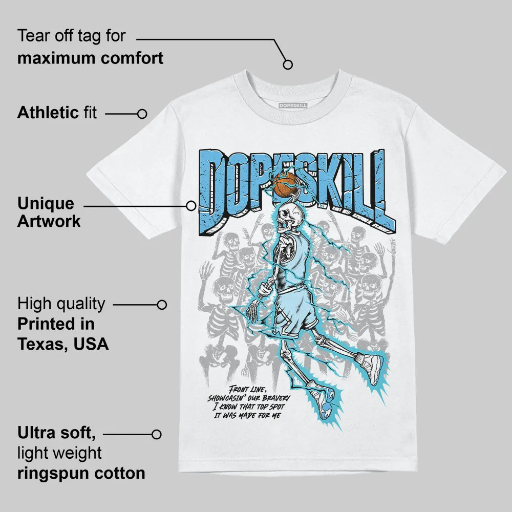 Legend Blue 11s DopeSkill T-Shirt Thunder Dunk Graphic sold by DopeSkill product image thumbnail 3