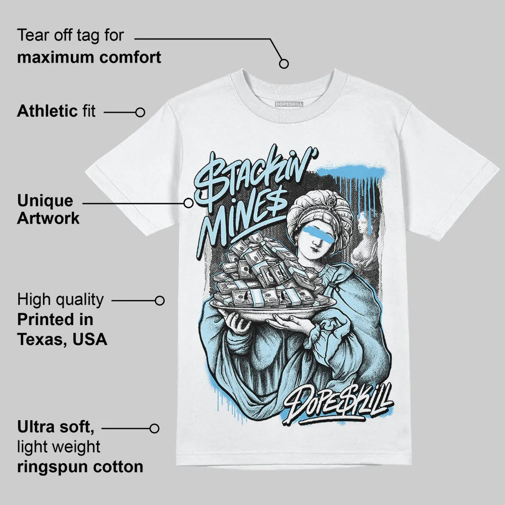 Legend Blue 11s DopeSkill T-Shirt Stackin Mines Graphic sold by DopeSkill product image thumbnail 3